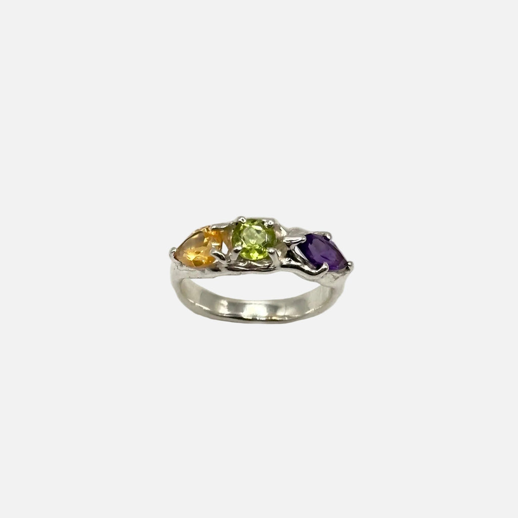 Anello Harmony con pietre naturali