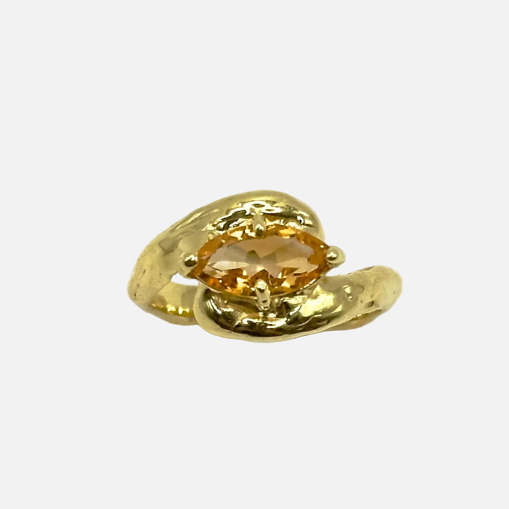 Anello Aria con pietre naturali