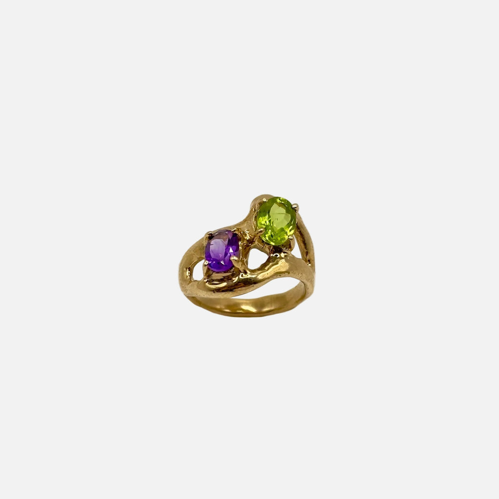 Anello Chromia con pietre naturali