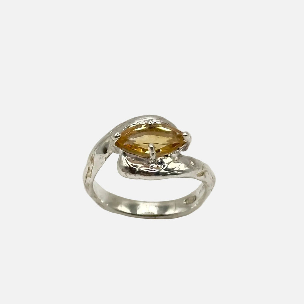 Anello Aria con pietre naturali