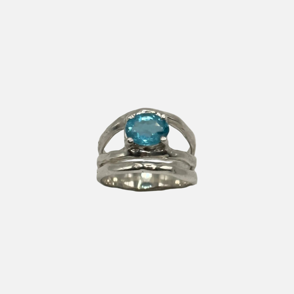 Anello Ophira con pietra naturale