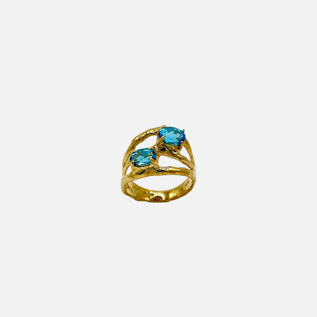 Anello Eternal con pietre naturali