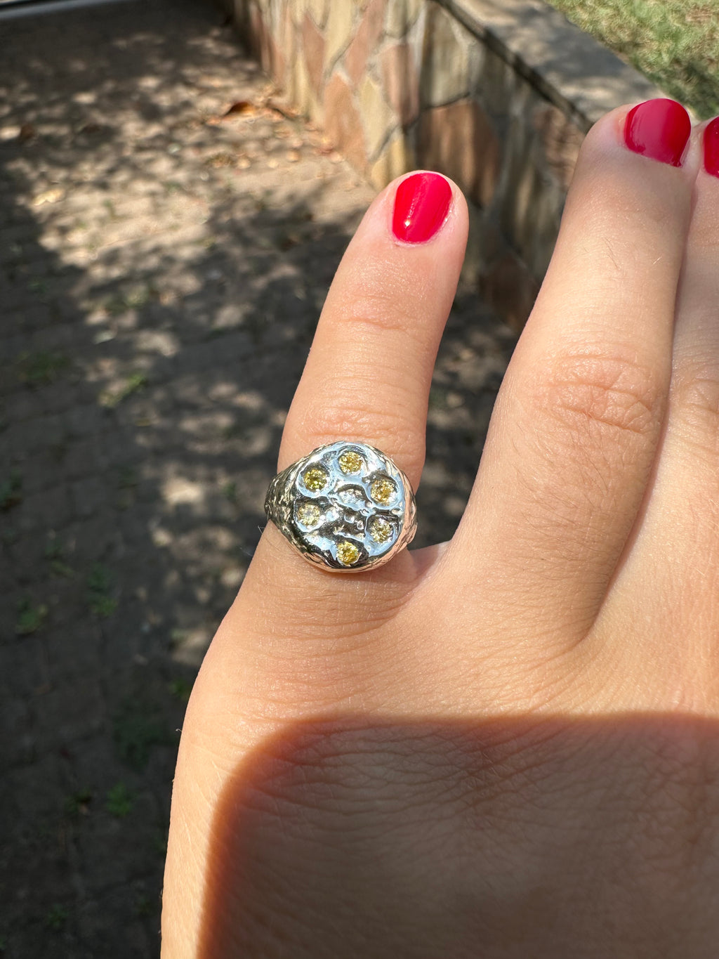 Anello sigillo Luce