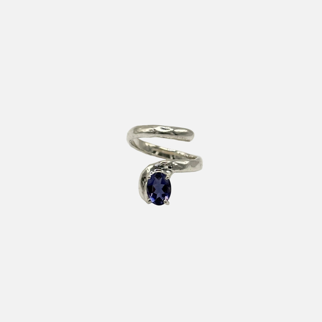 Anello Flow con pietra naturale