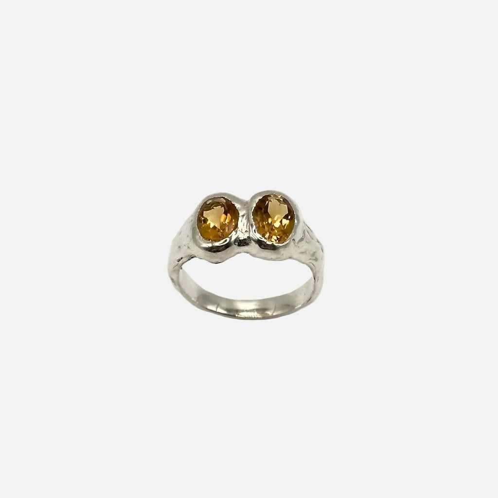 Anello Dos con pietre naturali